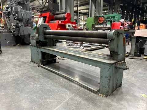 6.2' x 1/20" Roper Whintey #PF4-74, initial pinch power roll, 4-1/4" roll diameter, 2 HP - Image 4