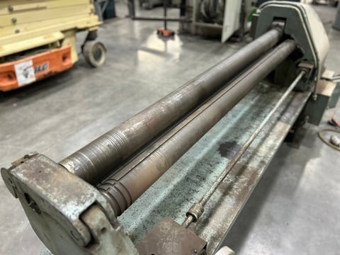 6.2' x 1/20" Roper Whintey #PF4-74, initial pinch power roll, 4-1/4" roll diameter, 2 HP - Image 5