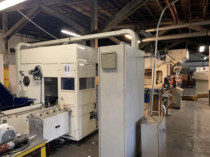 Consani #SAI502, 106" industrial roll rewinder, Allen Bradley Logix5000,1985 - Image 3