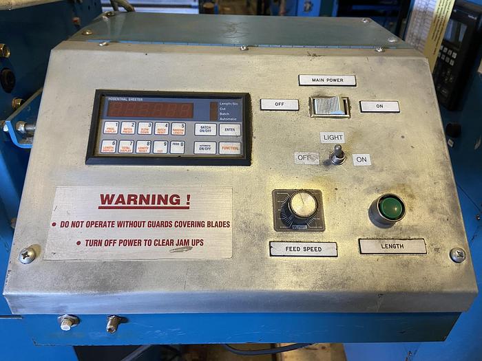 Rosenthal Sheetmaster #SM-30, 30" wide, with tension control, feed speed controls - Image 2