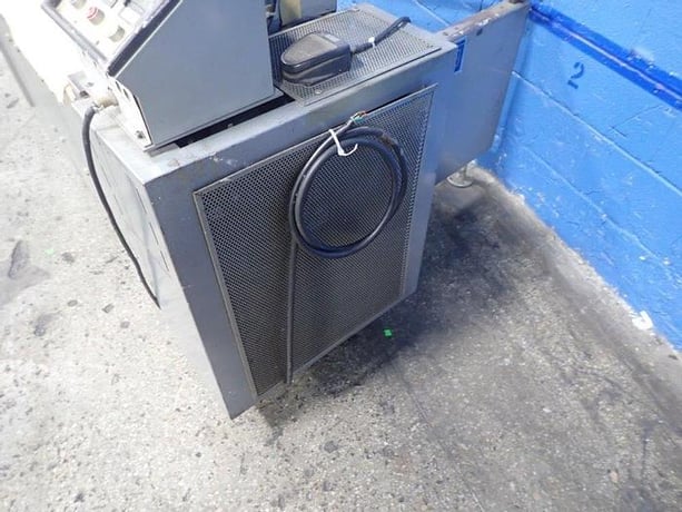 Rosenthal #WA-S-4-U, Wrap O Matic sheeter, 48" wide, razor slitting bar - Image 4