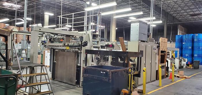 Maxson #DFK, dual rotary knife sheeter, 11"-57" width, 16"-60" lgth, 10000 lb. capacity, 2000 - Image 2