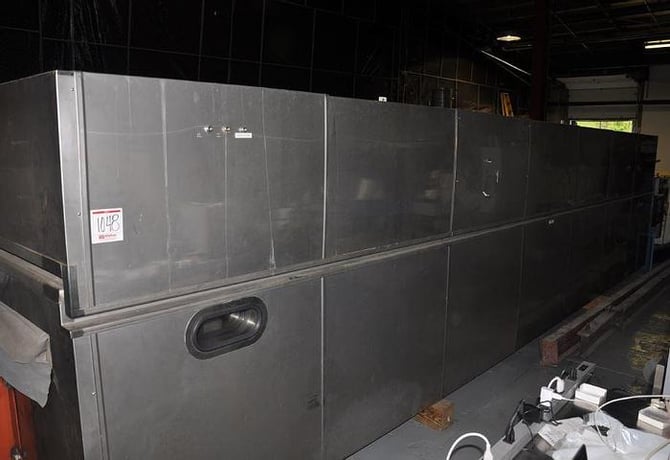 Worldwide, 72" x 25' Stainless Steel floatation dryer, with hoists & drive shaft - Image 1