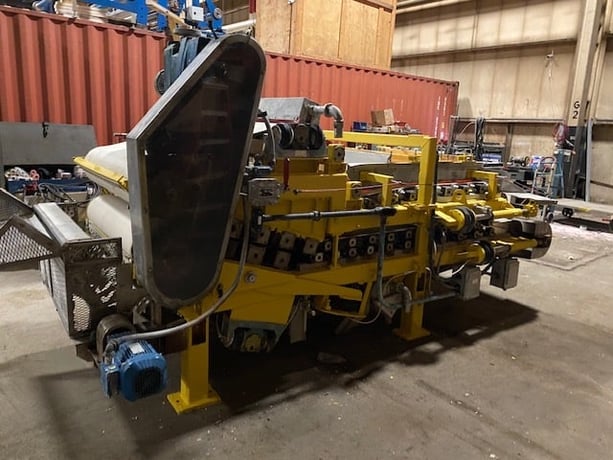 Andritz #CPF1000, twin wire belt dewatering sludge press, 42" wide belt - Image 3