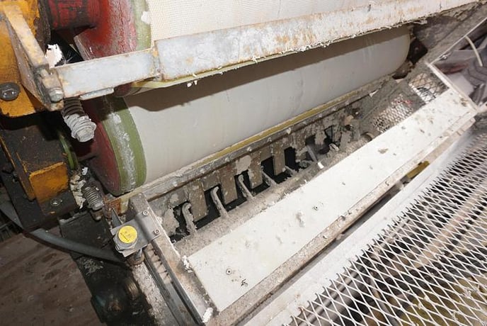 Andritz #CPF1000, twin wire belt dewatering sludge press, 42" wide belt - Image 8