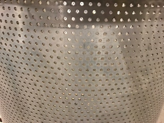 Bird #Axiguard-15, screen basket, .025" holes, unused - Image 2