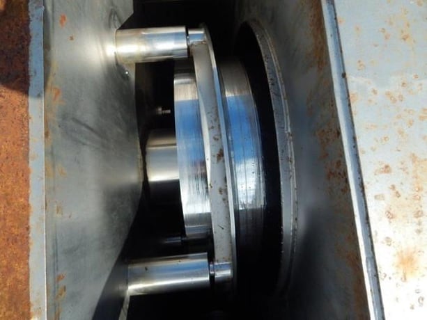 FKC #SHX-1000, sludge dewatering screw press, Stainless Steel, 1984 - Image 6