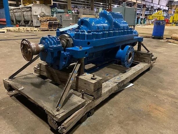 Ingersoll-Rand #4x11-8DA, boiler feedwater pump, rebuilt 2012 - Image 5