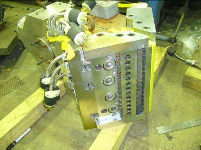 14" EDI #H40, sheet die, 3 center back entrances, unused, 1992 - Image 1