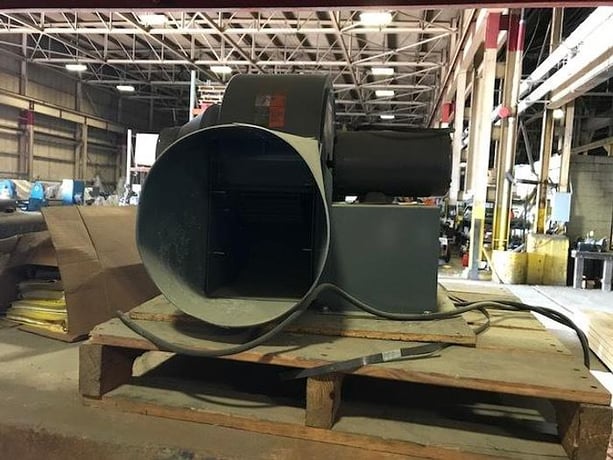 Peerless #D11E, trim blower, 3/4 HP, 2002 - Image 4