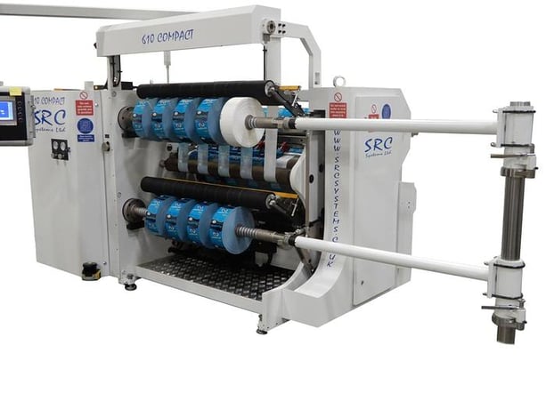 SRC Systems Limited #610-Compact duplex slitter rewinder, 1500 FPM - Image 1