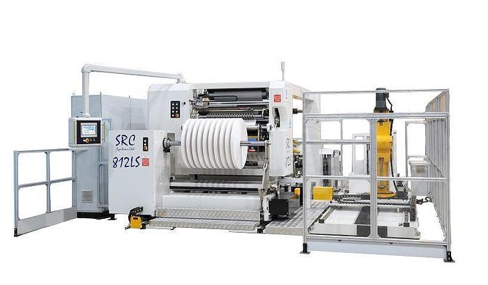 SRC Systems Limited #812L-SM, duplex slitter rewinder, 50" rewind diameter, 2000 FPM - Image 2
