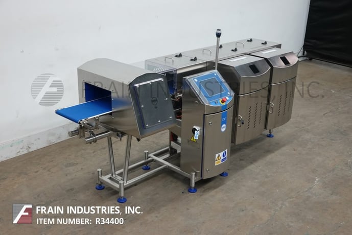 Loma #IQ4/CW3-1500, combination metal detector & checkweigher rated from 10 to 140 feet per minute, touch pad - Image 4