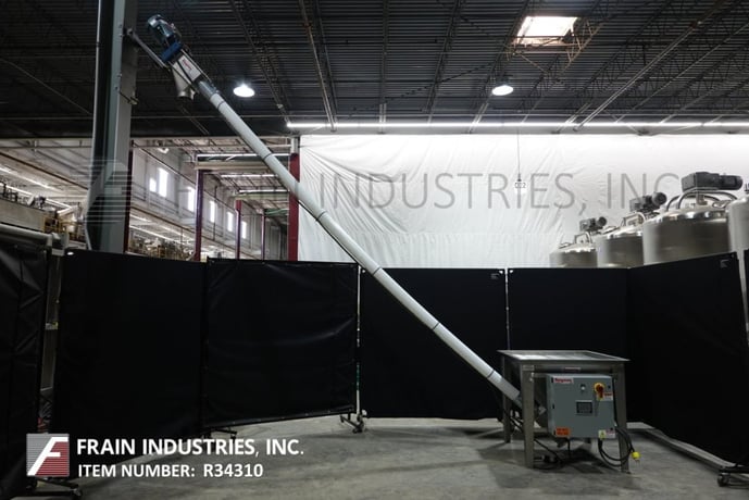 Flexicon #1450, feeder/auger, capable of transferring up to 140 ft of product per hour, 36" long x 36" wide x - Image 1