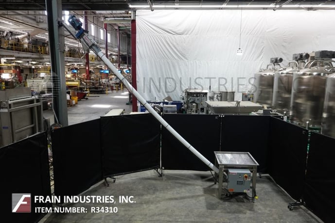 Flexicon #1450, feeder/auger, capable of transferring up to 140 ft of product per hour, 36" long x 36" wide x - Image 4