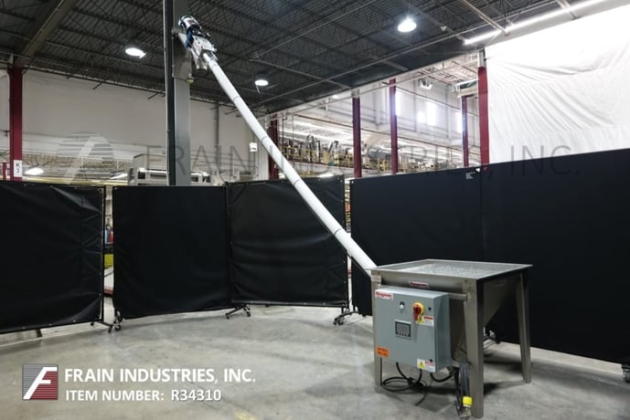 Flexicon #1450, feeder/auger, capable of transferring up to 140 ft of product per hour, 36" long x 36" wide x - Image 5