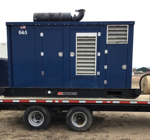 600 KW CK Power #CK600, diesel, 480 Volts, Volvo 16.12L mdl TWD164GE, 13484 hours - Image 1