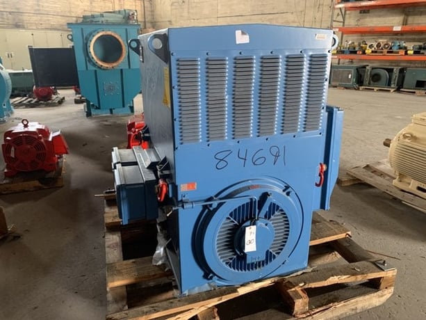 250 HP 900 RPM Weg, Frame 5008, WPIIBB, 460 Volts, New Surplus - Image 2