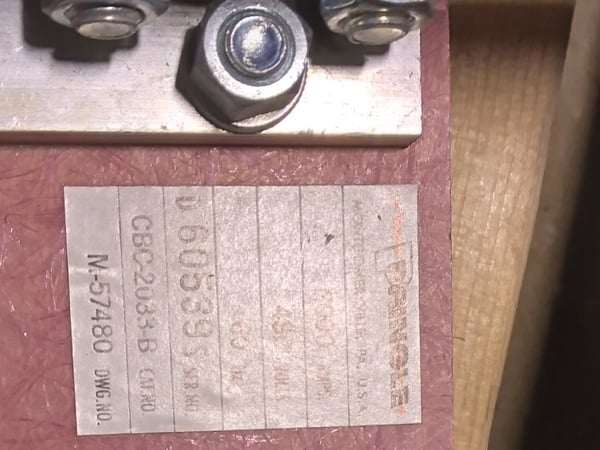 2000 Amp. Pringle, CBC-2033-B, 480 Volts - Image 2