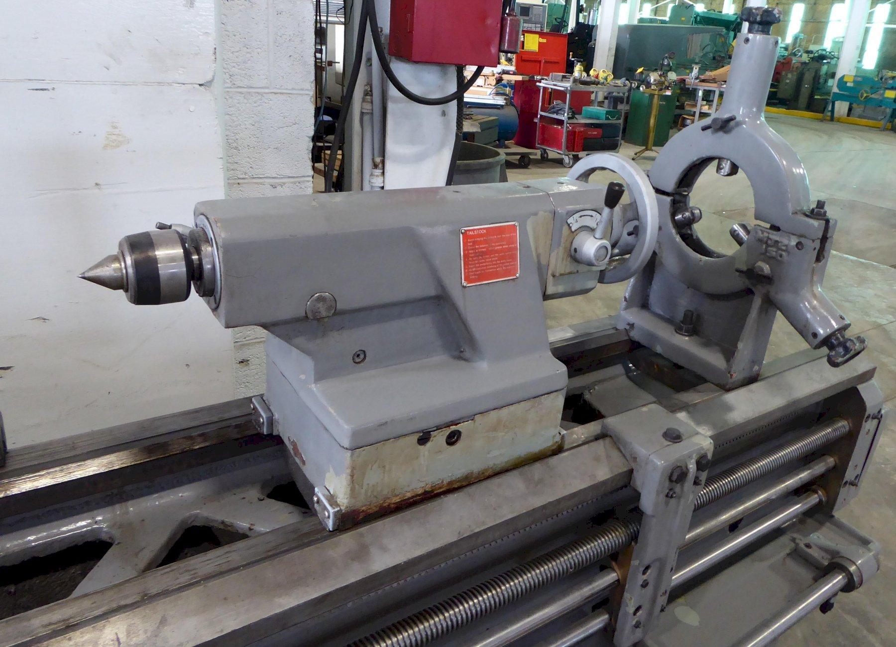 21"/28" x 100" U.S. Industrial #JIMK530X2500, 3" hole, inch/metric, Newall DP7 2-Axis digital read out - Image 7