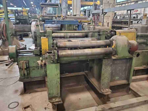 33" x 5" Stamco, (2) headed slitting line, 10000 lb. - Image 2