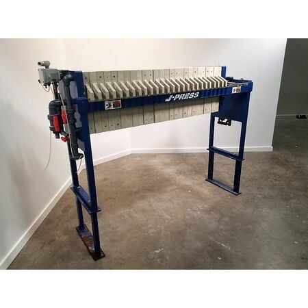 JWI Inc. #470G32-25-4MYLW, 470mm j-press filter, 88 sq.ft., 7000 psi clamp pressure - Image 3