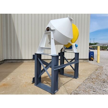 21 cu.ft. Abbe, double cone blender, 56" discharge height, 7 HP, #11293 - Image 2