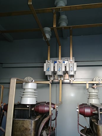 1800 KVAR NORTHEAST POWER SYSTEMS, NEPSI, 5 KV CAPACITOR BANK, FUSED, OUTDOOR - Image 4