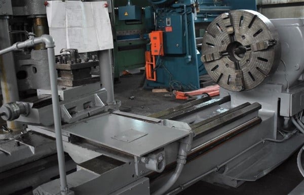40"/49.25" x 170" Poreba #TR100BI/8M, inch/metric, 31" 4-jaw, 2 tlstks, power rapid traverse, ASAA-1-11,6MT - Image 6