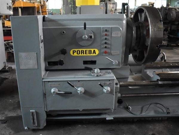 40"/49.25" x 170" Poreba #TR100BI/8M, inch/metric, 31" 4-jaw, 2 tlstks, power rapid traverse, ASAA-1-11,6MT - Image 8