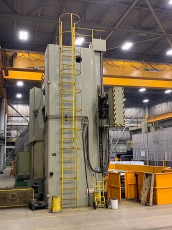 216" O-M, CNC vertical boring mill, dual Fanuc controls, 236" swing, 145" turning height, 100 HP, 1995 - Image 6