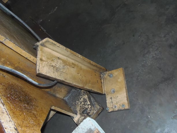 1/4" x 14' Standard #AS250-14, hydraulic shear, 15 holddowns, front operated power back gauge, flush floor - Image 7