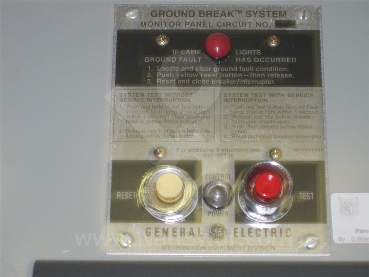 4000 Amps GE Av Line Indoor Switchgear Control Section, 1-main - Image 9