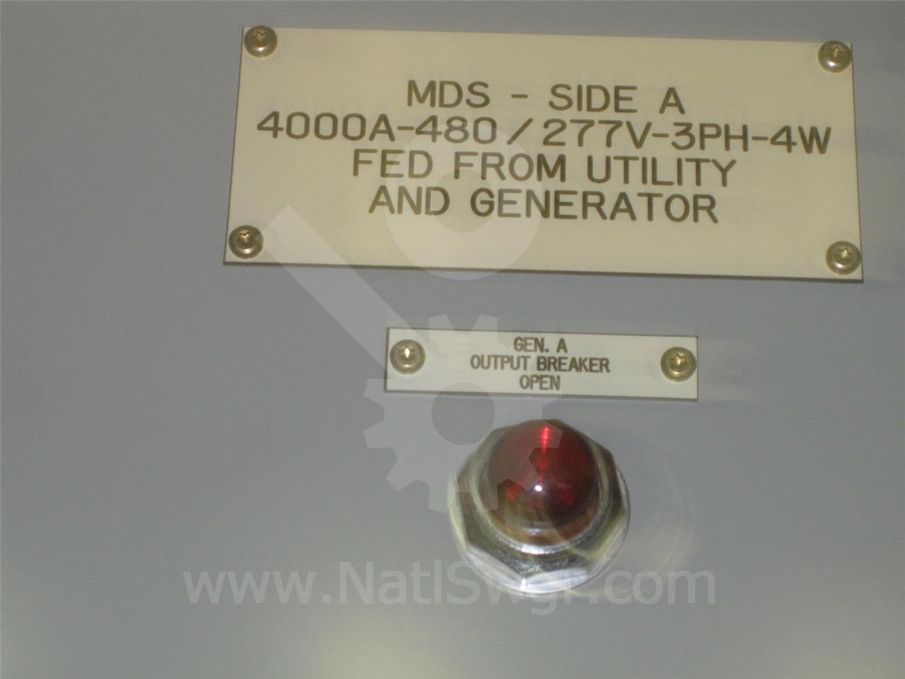 4000 Amps GE Av Line Indoor Switchgear Control Section, 1-main - Image 10