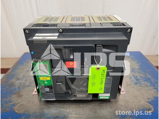 1600 Amps Square D Masterpact Mtz2 16h3 Eo/do Unused Surplus (mtz216h3) 120 Volts AC Control, 24 Volts AC - Image 1