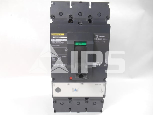 Square D Llf Powerpact L-frame Mccb Micrologic 1.3m Inst, 24 Volts AC Trip, Aux - Image 1