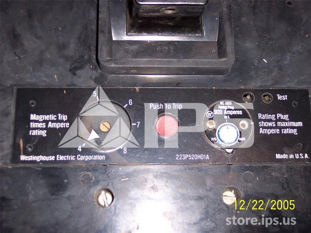 WH Seltronic Nc Mccb 900at, 1200 Amps Ct, 900 Amps Rp - Image 2
