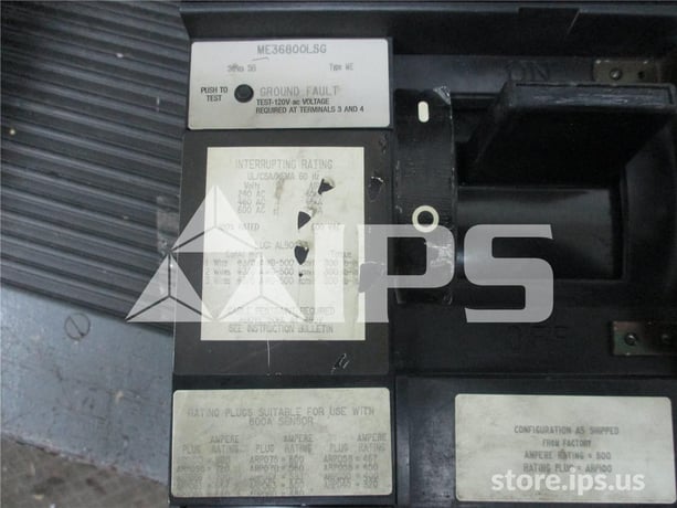 600 Amps Square D Me Mccb Micrologic Series B Lsig - Image 1