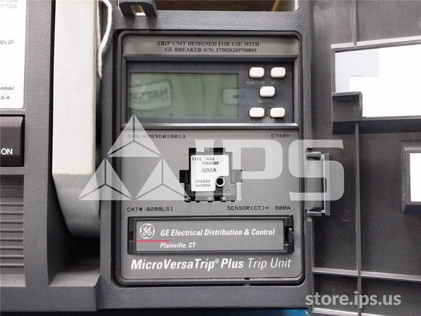 800 Amps GE Ssd Power Break Ii Mo/do (ssd08) Mvt Plus Lsi, 800 Amps Ct, 800 Amps Rp - Image 4