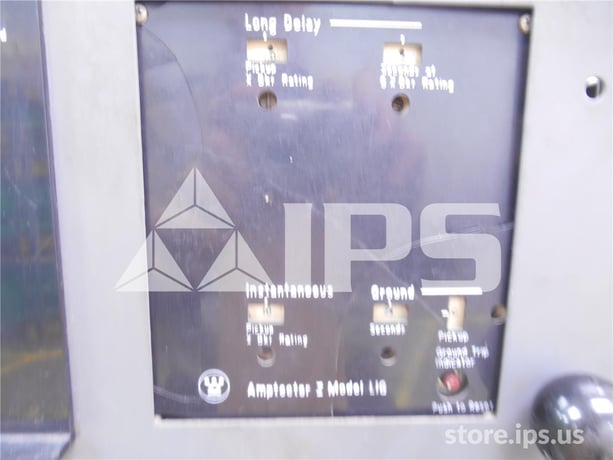 800 Amps WH Ds-206 Eo/do 125 Volts DC Control, Amptector I Lig, 300 Amps Ct - Image 2