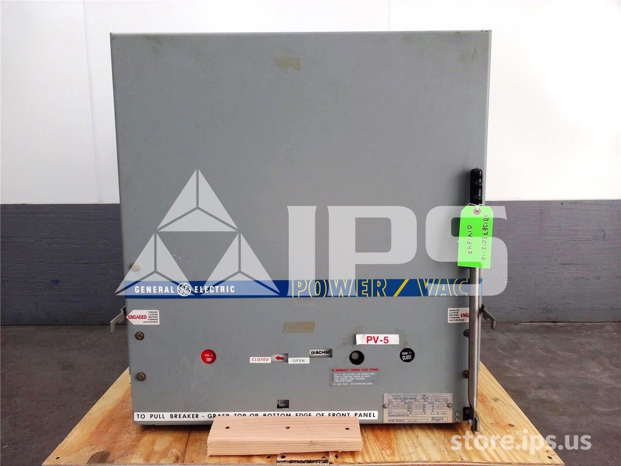 1200 Amps GE Vb 13.8-750-1 Ml-17 (vb 13.8-750) 125 Volts DC Control, 28k Amps Sc, Bottle# 41a2 - Image 1