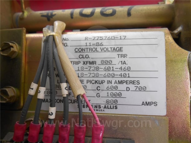 800 Amps Sa Rl-800 Mo/do Ssii Ls, 800 Amps Ct, Dual Switch Bell Alarm - Image 2