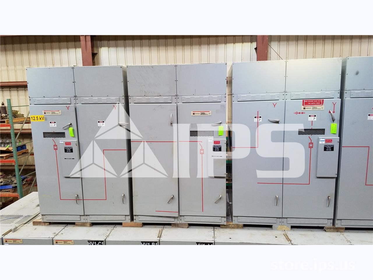 600 Amp. WH Wli Switch Id 15 KV 95 KV Bil With Isolation Switch In Rear Of Enclosure - Image 1