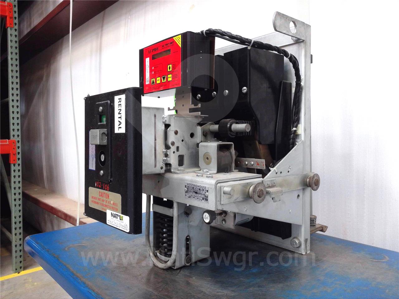 600 Amps WH Db-25 Mo/do 3p Sa 125 Volts DC Trip, AC Pro Lsig, 300-600 Amps Ct - Image 6