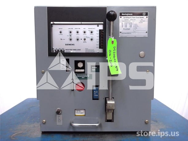 800 Amps WH Ds-206 Mo/do Westrip Rms-2000 Lsig, 600 Amps Ct, Dual Switch Bell Alarm - Image 1