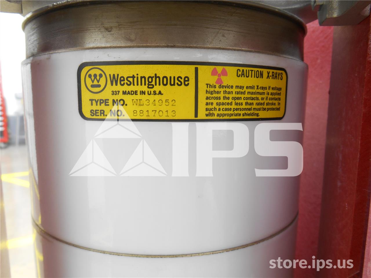 1200 Amps WH 50vcp-w350 (50vcp-w 350) 4.76 KV 125 Volts DC Wl-34952 Bottles - Image 2
