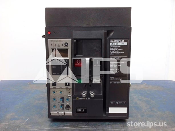 800 Amps Square D Masterpact Nt08 N1 Mo/do Ta2aar44a9sxxxxxja Unused Surplus (nt08 N) Micrologic 6.0 Amps - Image 1