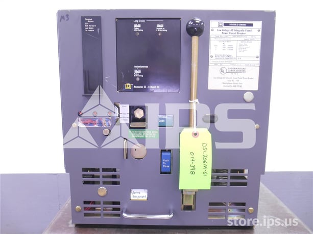 800 Amps Square D Dsl-206 Mo/do Amptector Ii-a Du Li, 400 Amps Ct, Bfi, 400 Amps Fuse - Image 1