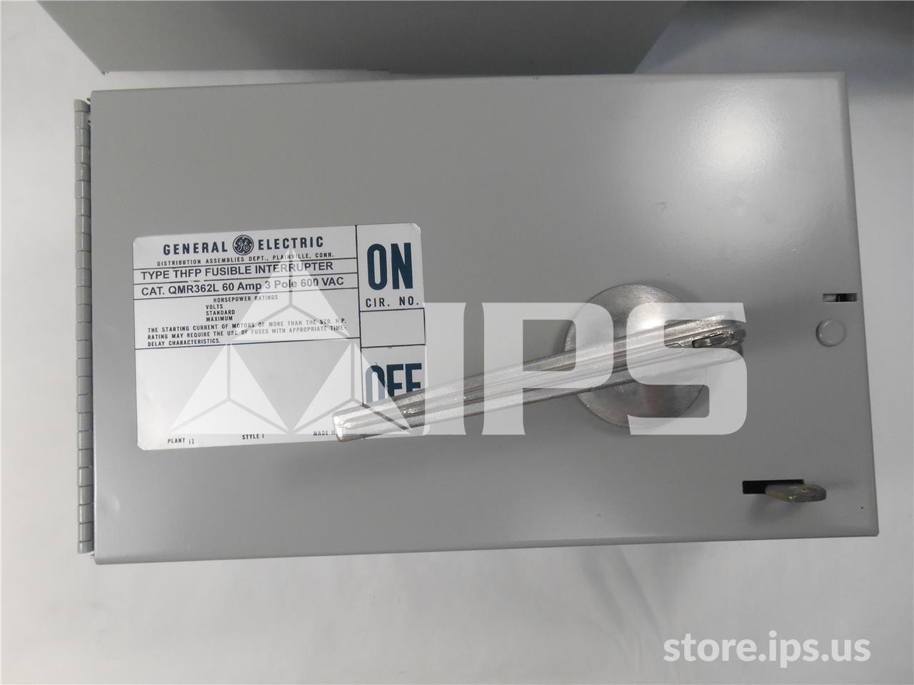 60 Amps GE Qmr Low Voltage Disconnect Switch Left Hand Operator - Image 1