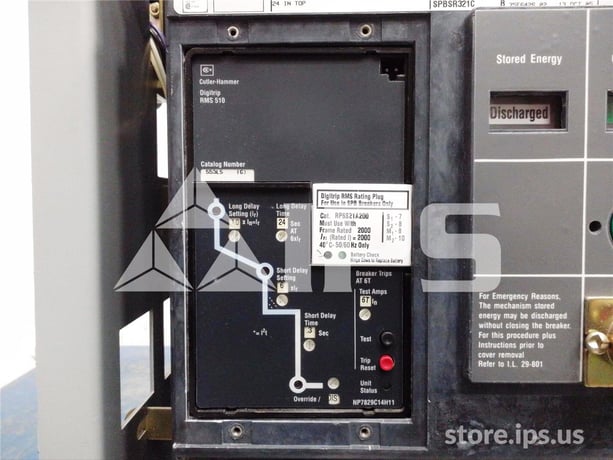 2000 Amps WH Spb-65 Eo/do Compact Frame (spb65) 120 Volts AC Control, Digitrip Rms 510 Ls, 2000 Amps Rp, 2000 - Image 5
